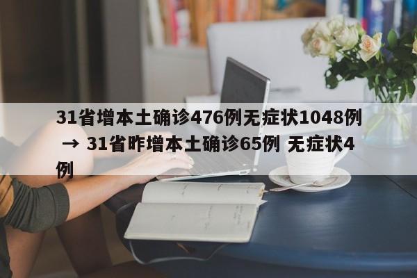 31省增本土确诊476例无症状1048例 → 31省昨增本土确诊65例 无症状4例