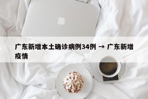 广东新增本土确诊病例34例 → 广东新增疫情