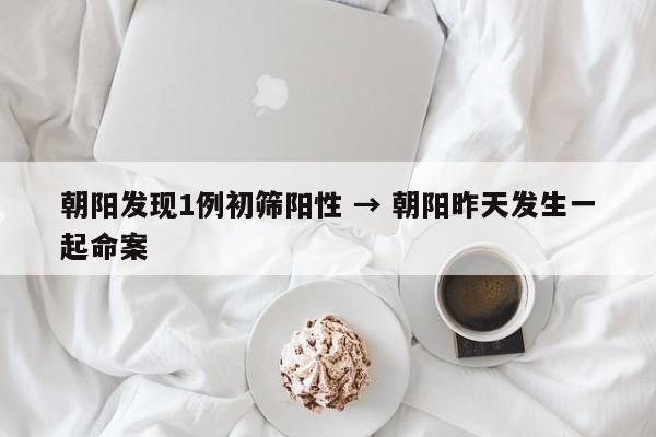 朝阳发现1例初筛阳性 → 朝阳昨天发生一起命案