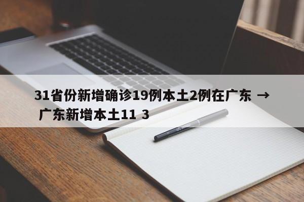 31省份新增确诊19例本土2例在广东 → 广东新增本土11 3