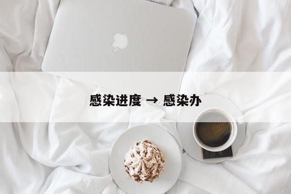 感染进度 → 感染办