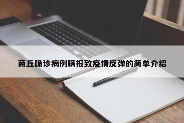 商丘确诊病例瞒报致疫情反弹的简单介绍